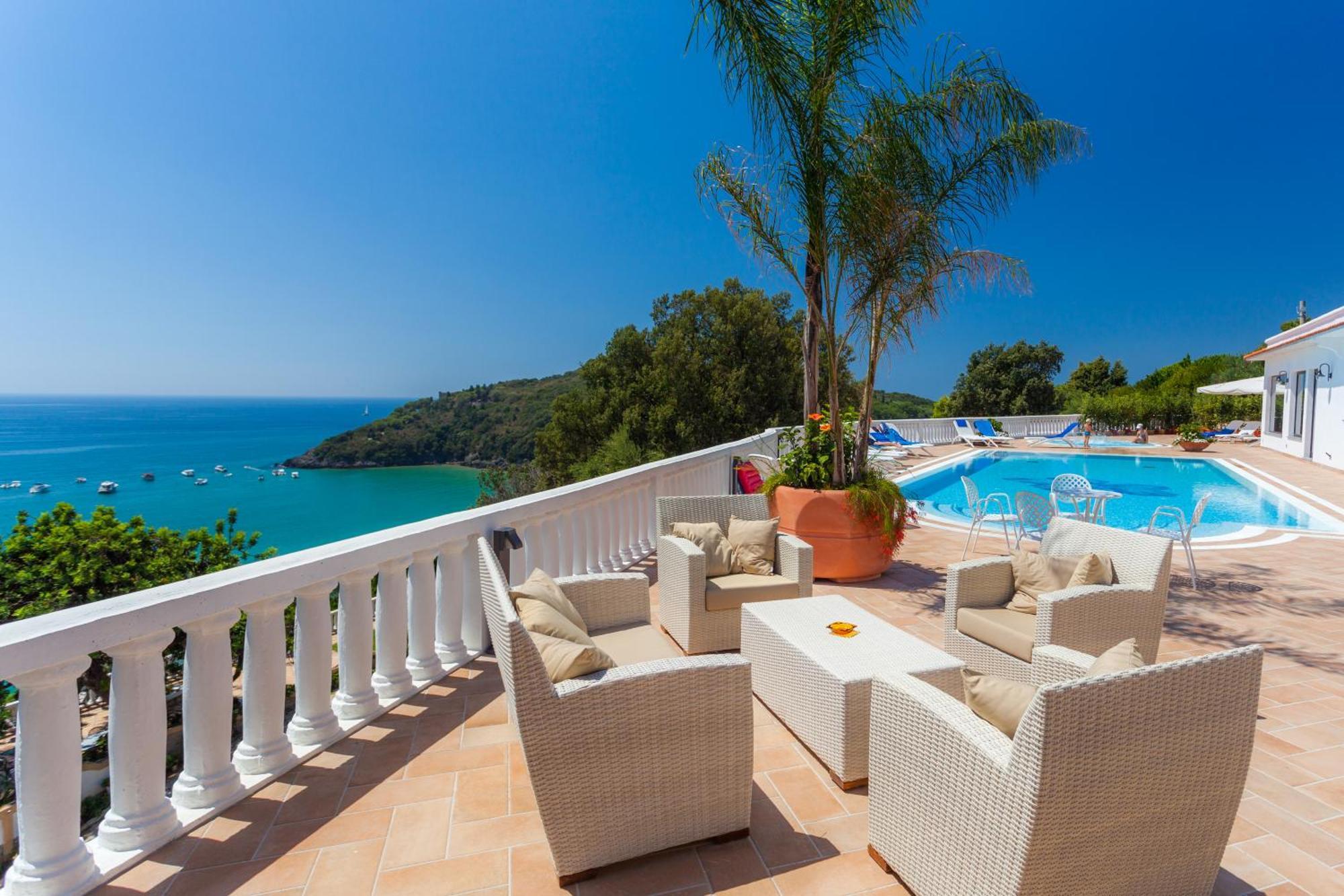 Grand Hotel Le Rocce Gaeta Exterior foto